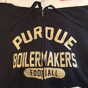 PURDUE FOOTBALL ZIP UP